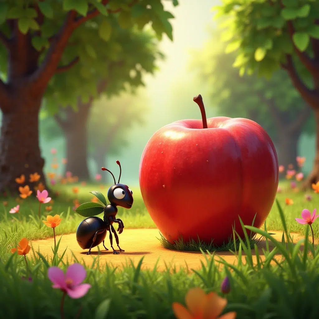 Crvena Jabuka i Mali Mrav