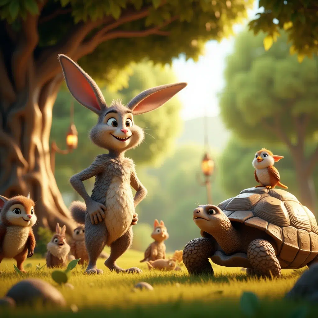 Kako je Kornjača Pobedila Zeca