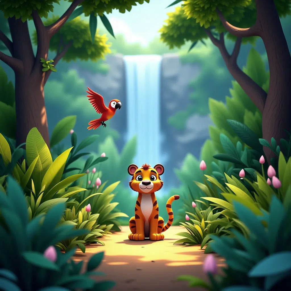 Tigar Miki i Skriveni Vodopad